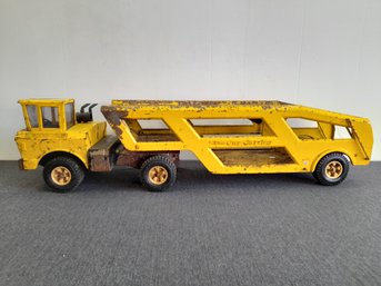 Vintage Car Loading Toy Truck