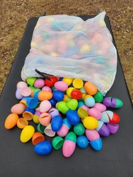 Bag Full Of Plastic Easter Eggs