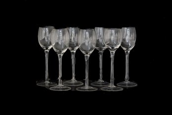 FINE CRYSTAL CORDIAL/APERITIF GLASSES