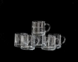 SPORTS ILLUSTRATED GARRICK GLASS CO ESPRESSO MUGS