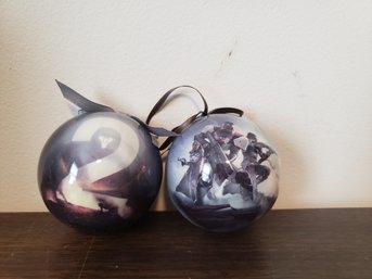 Pair Of Destiny Video Game Theme Ornaments