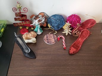 Assortment Of Christmas Ornaments