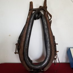 Antique 27' Leather Horse Tack Harness