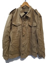 Men's Banana Republic Khaki Field Jacket - Size Large