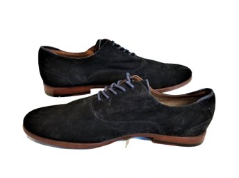 Men's ALDO  Black Suede Derby Dress Shoes Size 8M