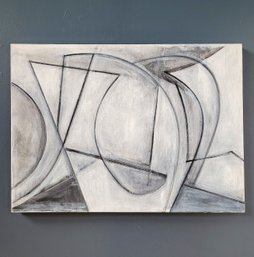 Robert Ludwig (1924-2021) Original Abstract On Canvas