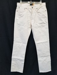 J. Crew Slim Straight Cream Colored Jeans Size 31W X 32L - NEW