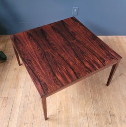 C 1960 Danish Rosewood Coffee Table