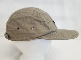 A. Kurtz Beige Military Style Baseball Cap Sample Hat Adjustable - With Tags