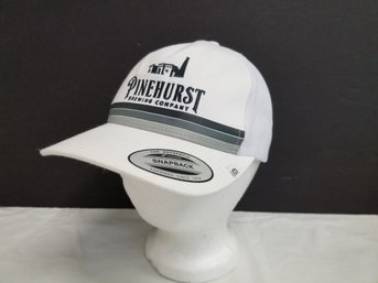 Pinehurst Brewing Company White Baseball Hat - NWT