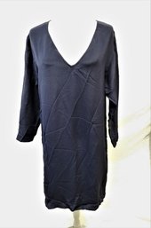 NEW Women's V-neck Kenley Dress By Theory Size 12