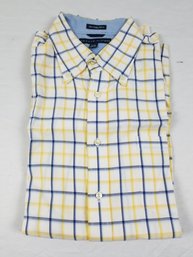 Tommy Hilfiger Flip Cuff Button Down Shirt Size XL