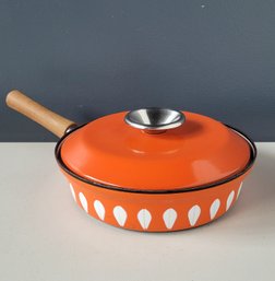 60s Cathrineholm Norway Lotus Saute Pan