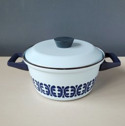 60s Cathrineholm Norway Enamelware Dutch Oven