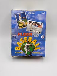 1993 Fleer Baseball Series 1 Box