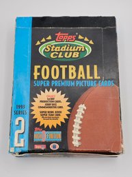 1993 Topps Stadium Football Series 2 Box