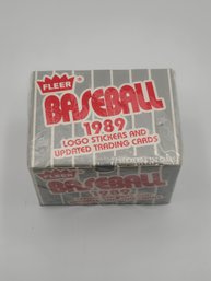 1989 Fleer Update Baseball Set Box