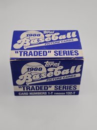 1988 Topps Traded Baseball Set Box