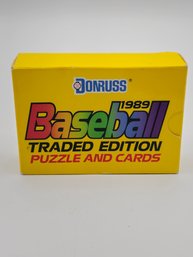 1989 Donruss Traded Set Box