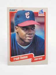 1990 Fleer Traded Frank Thomas Rookie Card