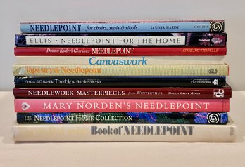 Needlepoint Book Lot (10)