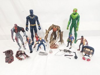 Large Lot Of Action Figures