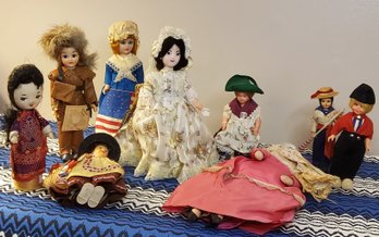 Unique Collection Of Vintage Dolls