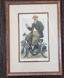 Vanity Fair 'Automobile' Print From 1899