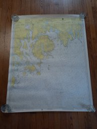 US East Coast Maine Frenchman And Blue Hill Bays Map