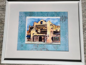 Print #213/400 Of La Fonda Santa Fe,N.M.