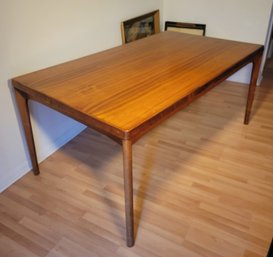 Vintage Henning Kjaernulf For Vejle Stole Mobelfabrik Rosewood Extension Table. MCM In Great Shape