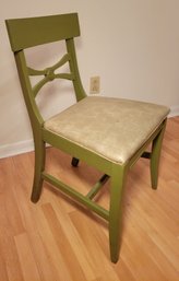 Avacado Green Wood Chair