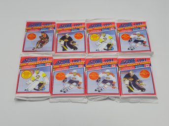 1991 Score Hockey CAN 8pks Cards