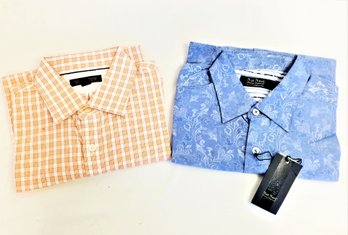 NEW Men's Banana Republic And Nat Nast Button Down Collared Shirts Size Med