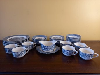 Currier & Ives By Royal China On Royal Ironstone