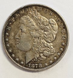 1878 Morgan Dollar 3rd Reverse 7 Tail Feathers