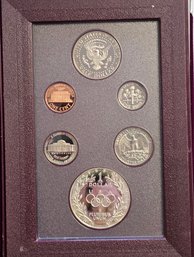 1988 US MINT PRESTIGE SET 90 SILVER OLYMPIC COIN