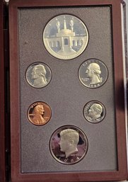 1984 OLYMPIC PRESTIGE SET 90 SILVER DOLLAR