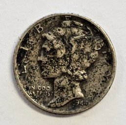 1944 MERCURY DIME