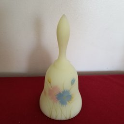 Signed 7' Fenton Hand Painted Bell