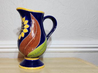 Artesa Hand Painted Pitcher