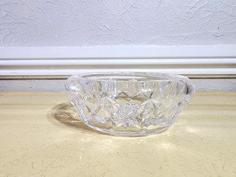 Faceted Crystal Bowl