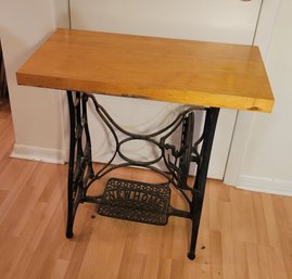 Singer Base Converted To A Tabletop # 2.