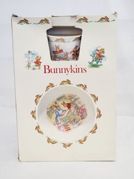 Royal Doulton Bunnykins Three Piece Baby / Toddler Child's  Dinnerware Set In Box - New