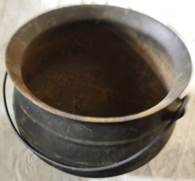 Cast Iron Pot With Handle Good Shape
