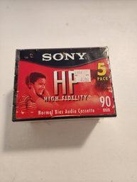 Brand New 5 Pack Of Audio Cassettes