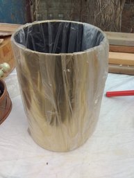 New Baldwin Waste Paper Basket Brass Finish