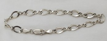Vintage Sterling Silver 7' Italian Bracelet ~ 4.79 Grams