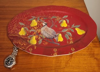 Kate McRostie Serving Platter With No Chips..        -            -             -       Top Of Cab 8