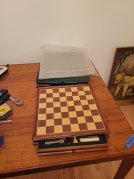 New IN Box Jordan Mark Chess Set.-            -              -                 -           Loc:Kitpantry